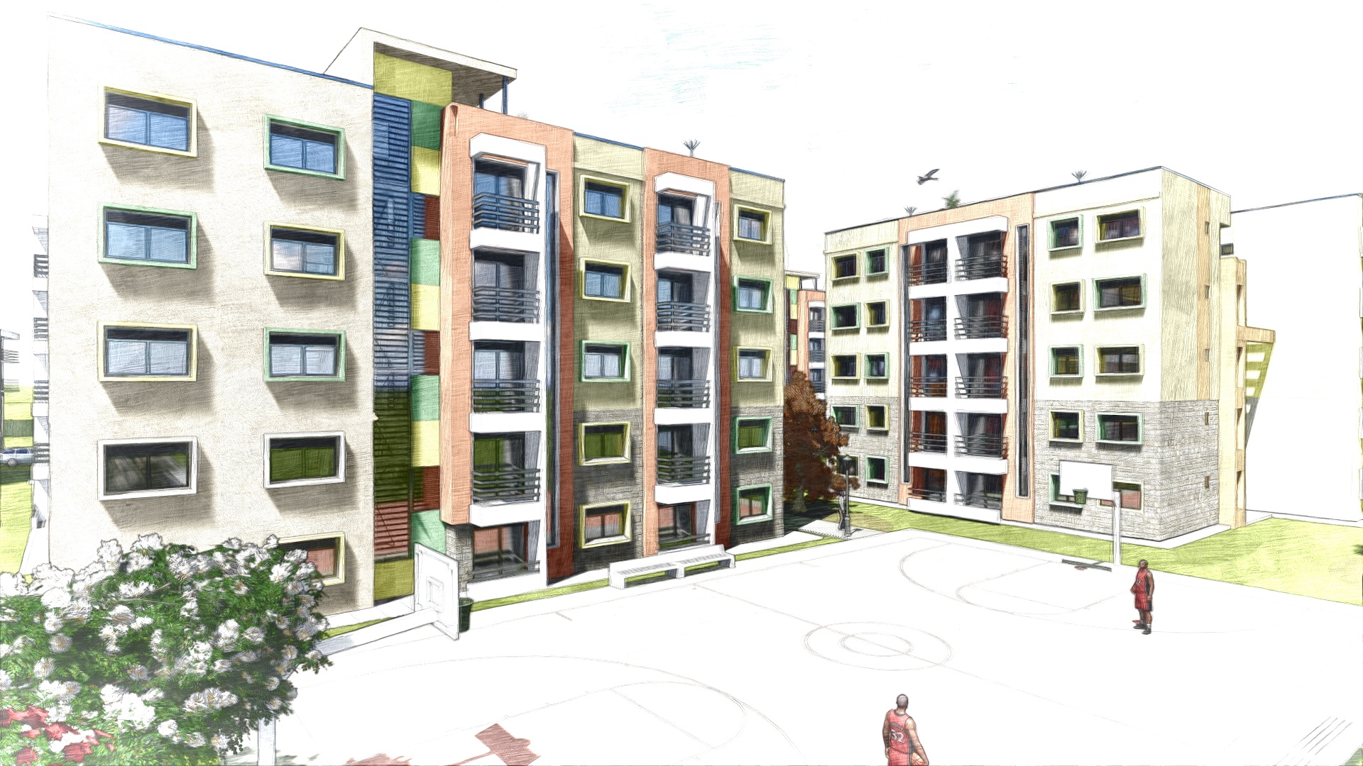 Usalama Housing Project- Kenya Police detail 4