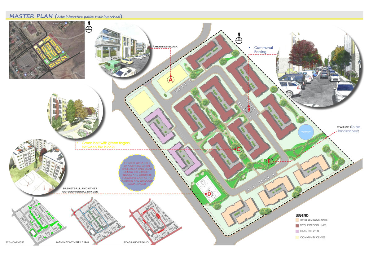 Usalama Housing Project- Kenya Police detail 17